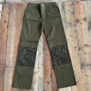 Collusion cargo trousers in dark khaki green -30/32"